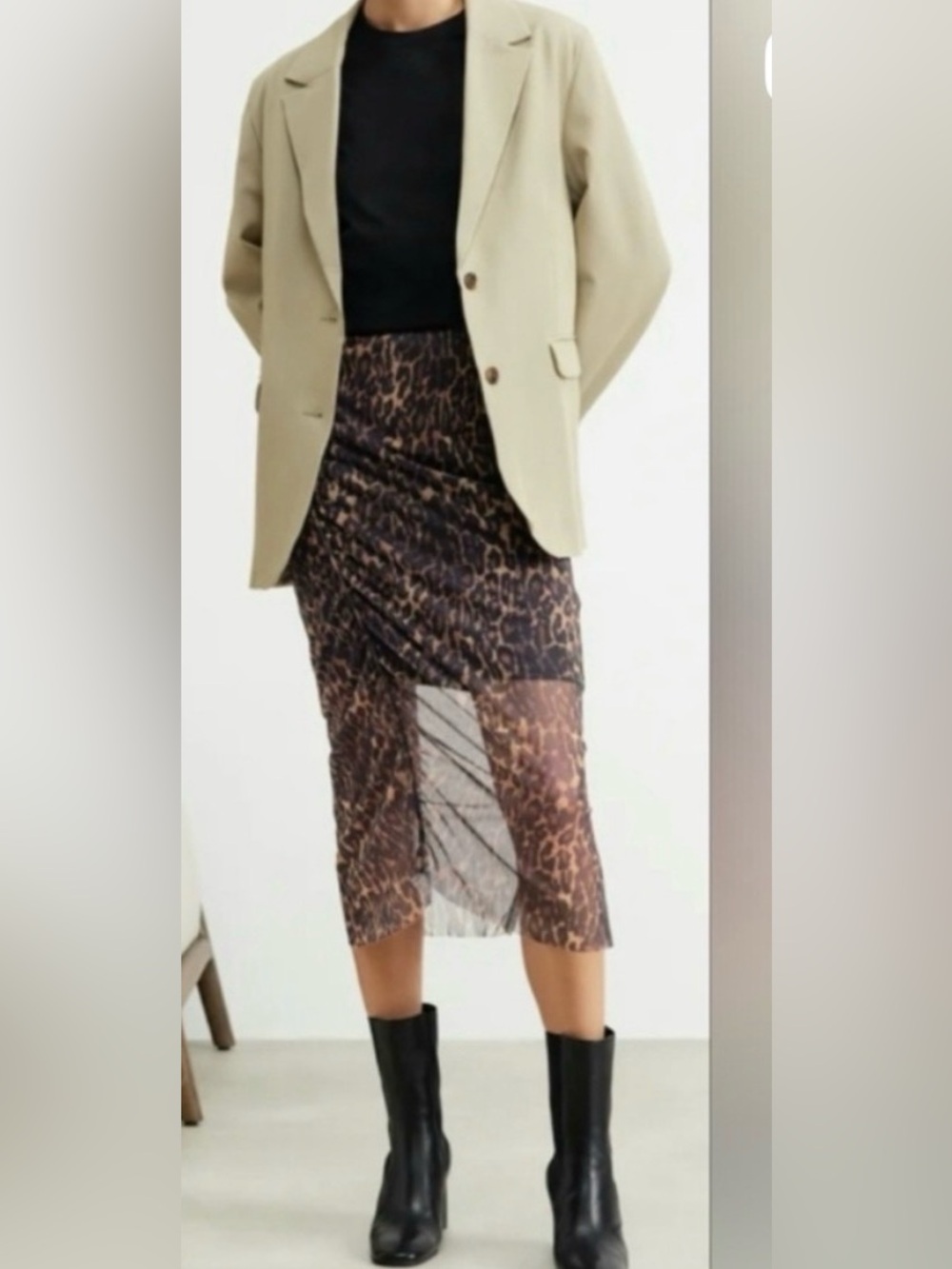 AllSaints Nora Anita skirt